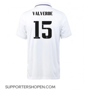 Real Madrid Federico Valverde #15 Hemma Matchtröja 2022-23 Kortärmad